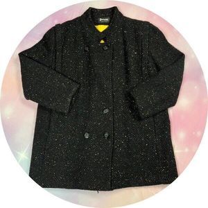 Vintage Women's Forecaster Of Boston Pea Coat Size 18 85% Wool Mid Length